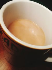 Close-up of coffee cup