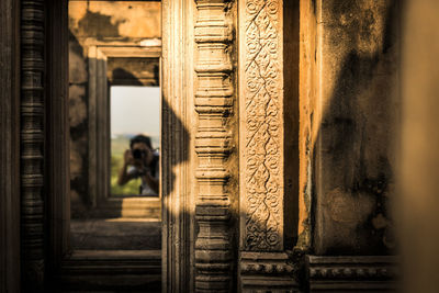 View of a temple