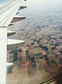 Aerial view of sea