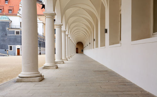 Corridor of building