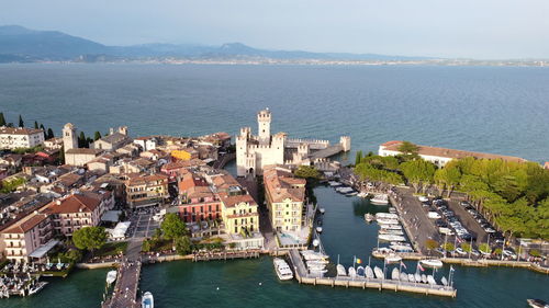 Sirmione castles garda lake and my drone.