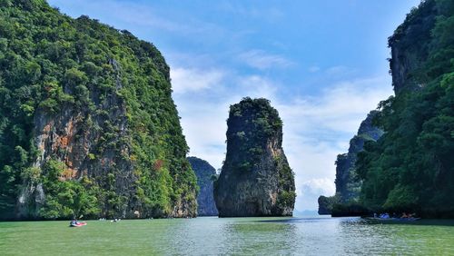 Panoramic view of sea