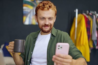Young woman using mobile phone