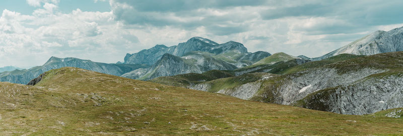 Panoramic view of landscape against sky