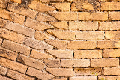 Full frame shot of brick wall