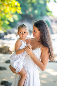 Mother and daughter