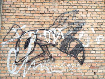 Brick wall with brick wall