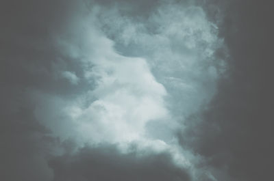 Low angle view of storm clouds in sky