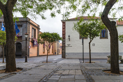 La laguna,, spain, june 20, 2022. street of san cristobal de la laguna in tenerife, canary islands