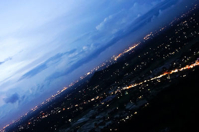 Aerial view of cityscape