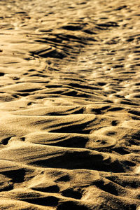 Full frame shot of sand