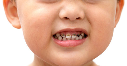 Close-up portrait of baby