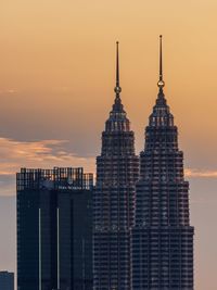 Modern buildings in city