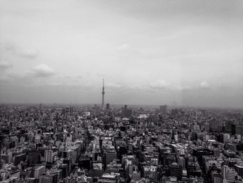 Cityscape against sky