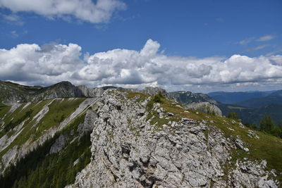 Panoramic view of landscape against sky