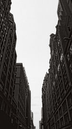 Low angle view of buildings against sky