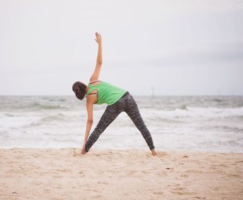 People enjoying at beach