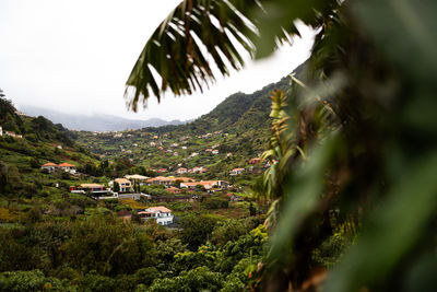 Scenic view of mountains