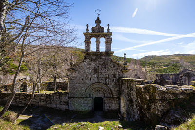 Low angle view of cathedral against sky