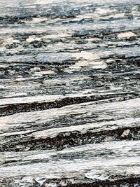 Full frame shot of rocks in water