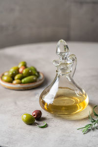 Olive oil in a