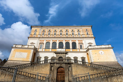 The villa farnese is located in the town of caprarola near viterbo, northern lazio, italy.