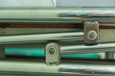 Close-up of vintage car