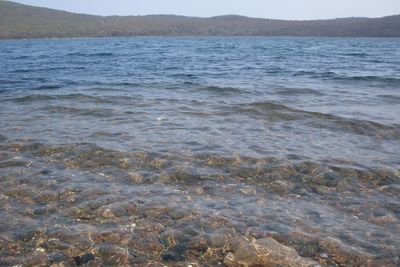 Close-up of rippled water