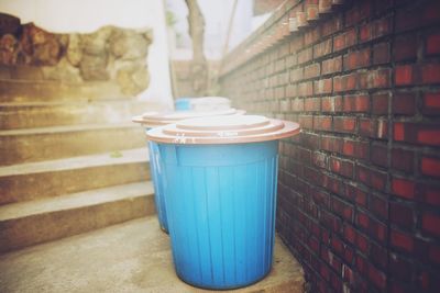 Close-up of a row against blurred background