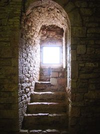 Low angle view of staircase