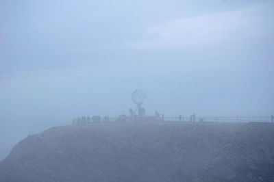 View of land against sky