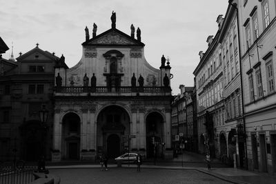 View of buildings in city
