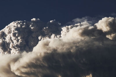 Low angle view of clouds in sky