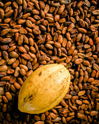 Full frame shot of coffee beans
