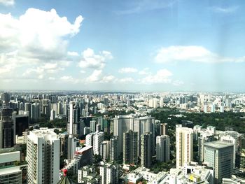 Aerial view of cityscape