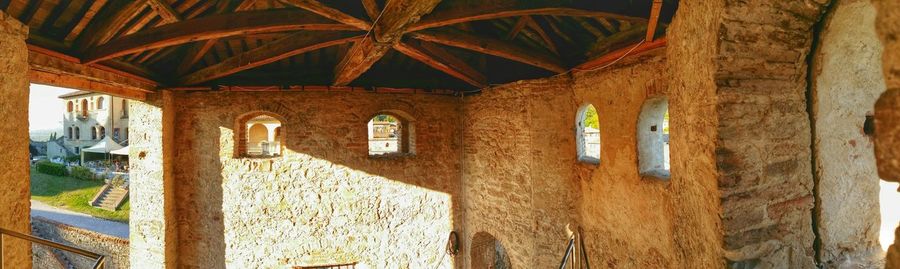 Interior of building