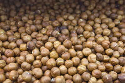 Hazelnut. fresh organic filbert. nuts close-up. food background