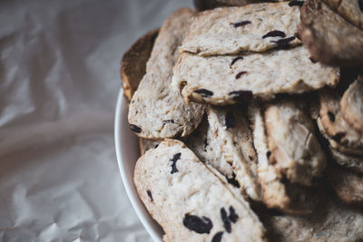 Close-up of cookies