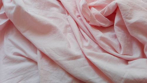 Full frame shot of pink fabric