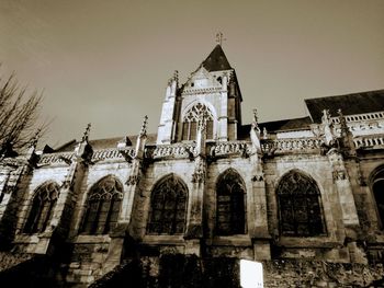 Low angle view of a church