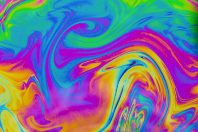 Full frame shot of multi colored water
