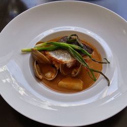 Close-up of food in plate