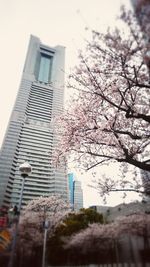 Low angle view of modern buildings