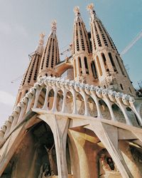 Low angle view of a temple