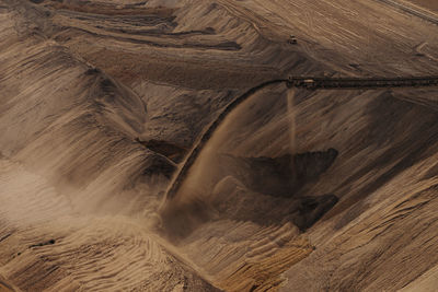 Rock formations in a desert