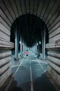 View of bridge in city