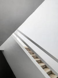 White stairs