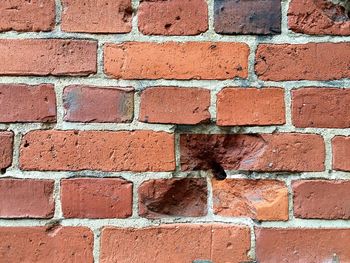 Full frame shot of brick wall