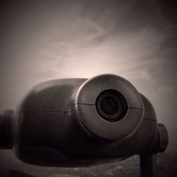 Close-up of fire against the sky