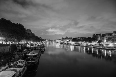 View of city at waterfront